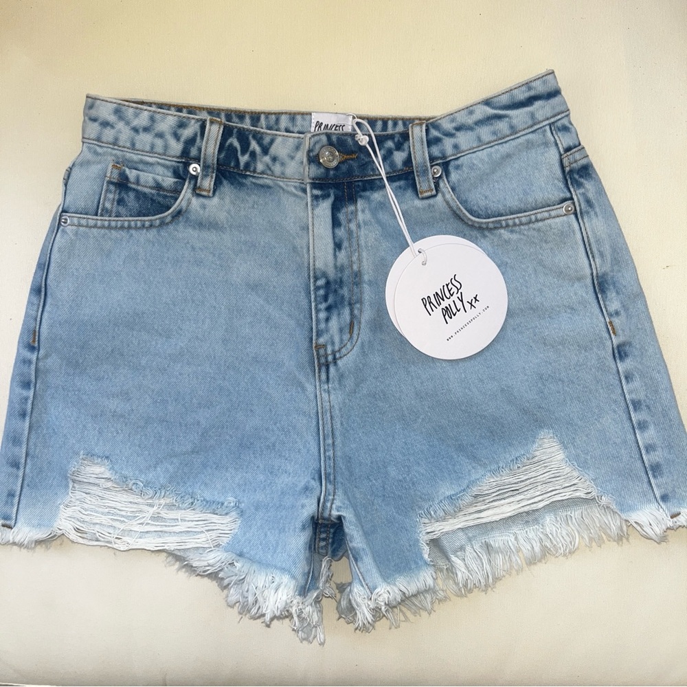 Princess Polly Anne Denim Shorts